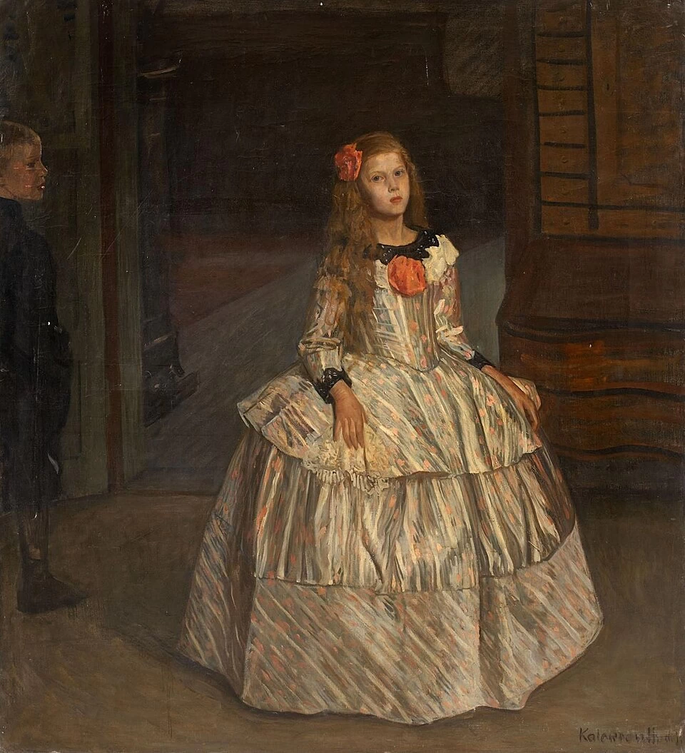 Leopold von Kalckreuth-28-La prova generale - Israel Museum, Jerusalem